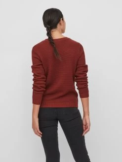 Vila Basic Truien Trui Dalo Dames Rood 10 Vila Basic Truien Trui Dalo Dames Rood -Vila d628df5123896ad1528dba2af23e2be3