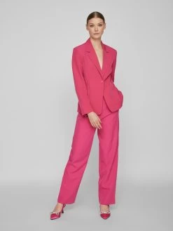 Vila Klassieke Blazers Blazers Mya Dames Pink -Vila d69e2647287687f2d0aae0812475d5be