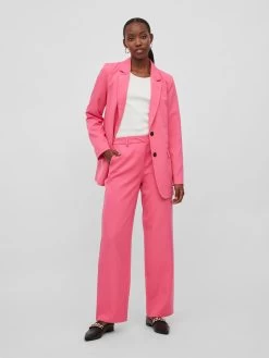 Vila Pantalons Regular Broek Kammas Dames Pink -Vila d6c0f0398b32d5d24b12e09d365d55ac