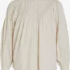 Vila Overhemden Blouse Dames Crème