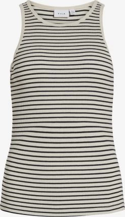 Vila Tanktops Top Abeni Dames Crème