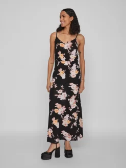 Jerseyjurken Jurk KAMI Dames Zwart -Vila d94ed8a95185bd6c19f0679c1ade8fa4 scaled