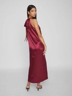 Vila Avondjurken Avondjurk Sittas Dames Wijnrood -Vila d961522bfcfbc85599e9e5b30b23d782