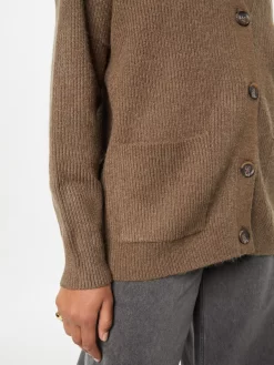 Vila Vesten Gebreid Vest Dames Bruin -Vila d9626e4bb2c76814a76e6061f46d293b scaled