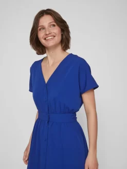 Vila Maxi Jurken Jurk Dames Blauw 12 Vila Maxi Jurken Jurk Dames Blauw -Vila d970c41db62ea46aae0b764353a434bb scaled