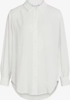 Vila Overhemden Blouse Dames Wit