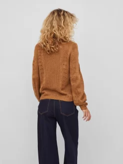 Vila Fijngebreide Truien Trui Chai Dames Karamel 11 Vila Fijngebreide Truien Trui Chai Dames Karamel -Vila d99a3f8d25c0a082d8041913979d6669 scaled