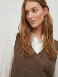 Vila Fijngebreide Truien Trui Dames Bruin 15 Vila Fijngebreide Truien Trui Dames Bruin -Vila d9aff65602b41bb395896176025d8bd1 scaled