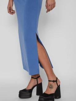 Vila Maxi Rokken Rok Dames Donkerblauw -Vila d9b82bc0aded76070fbdd5fe3b4519e8
