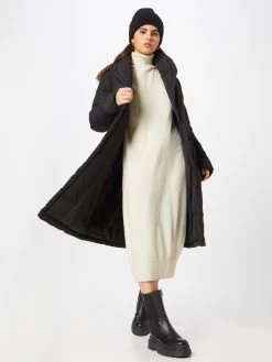 Vila Wintermantels Wintermantel Feriza Dames Zwart -Vila da55e3a3755ce4a37e1353b4df447f5f