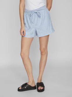 Vila Shorts Regular Broek Kawa Dames Lichtblauw -Vila daa9dfbf681ee59a32e7865358cc8a88