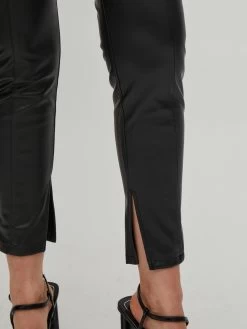 Vila Leren Broeken Skinny Broek Dagmar Dames Zwart 12 Vila Leren Broeken Skinny Broek Dagmar Dames Zwart -Vila dc429808782cc7ab82a1ad3977d8c48a