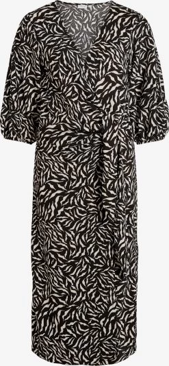 Vila Midi Jurken Jurk Steffi Zafia Dames Zwart