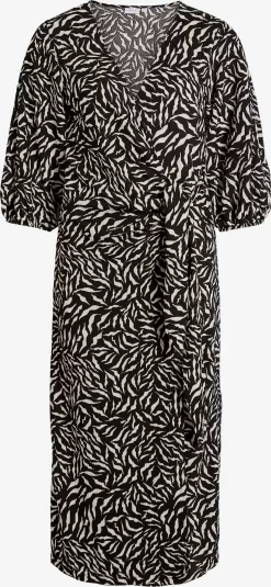 Vila Midi Jurken Jurk Steffi Zafia Dames Zwart