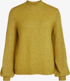 Vila Basic Truien Trui Dames Mosterd