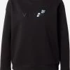 Vila Sweatshirts Sweatshirt Ella Dames Zwart