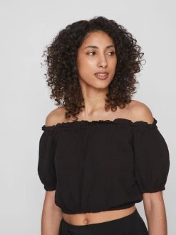 Vila Crop Tops Top Dames Zwart 12 Vila Crop Tops Top Dames Zwart -Vila ddfde5447aa1c4a20631df1eb2051abb