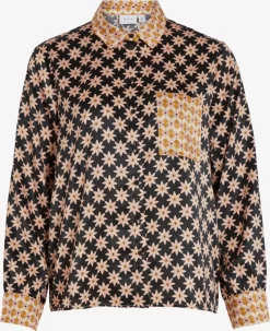 Vila Overhemden Blouse Aimi Dames Zwart