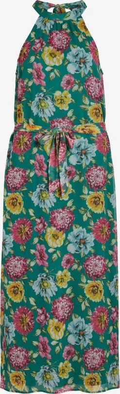 Vila Midi Jurken Jurk Falia Dames Groen