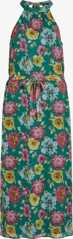 Vila Midi Jurken Jurk Falia Dames Groen