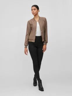 Vila Tussenjassen Tussenjas Dames Bruin -Vila debbe350f2cf372f19f7e966342f7cd3 scaled