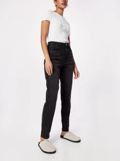 Vila Mom Jeans Tapered Jeans Dames Zwart 11 Vila Mom Jeans Tapered Jeans Dames Zwart -Vila dec15397230f19426445b9cd4e1f9bd4 scaled