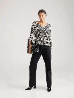 Vila Blouses Met Korte Mouw Blouse OMIE Dames Zwart -Vila deff39ec8ba07c19982d81b70acf82ce scaled