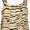 Vila Tanktops Top ALINIA Dames Pasteelgeel