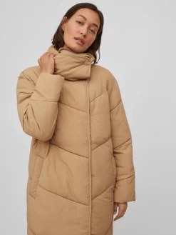 Vila Wintermantels Wintermantel Dames Sand -Vila dfaf635e64ecc071ac419f9c2d217791 scaled