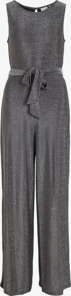 Vila Lange Jumpsuits Jumpsuit Spice Dames Donkergrijs