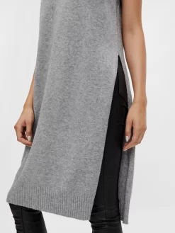 Vila Vesten Gebreide Bodywarmer VIRIL Dames Grijs Gemêleerd 13 Vila Vesten Gebreide Bodywarmer VIRIL Dames Grijs Gemêleerd -Vila e047b41a9b0977e27bb6c50be4a59814 scaled