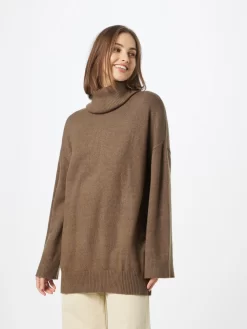 Vila Coltruien Trui Ril Dames Lichtbruin -Vila e078ea4653dc0ca98347e4e7e6c69031 scaled