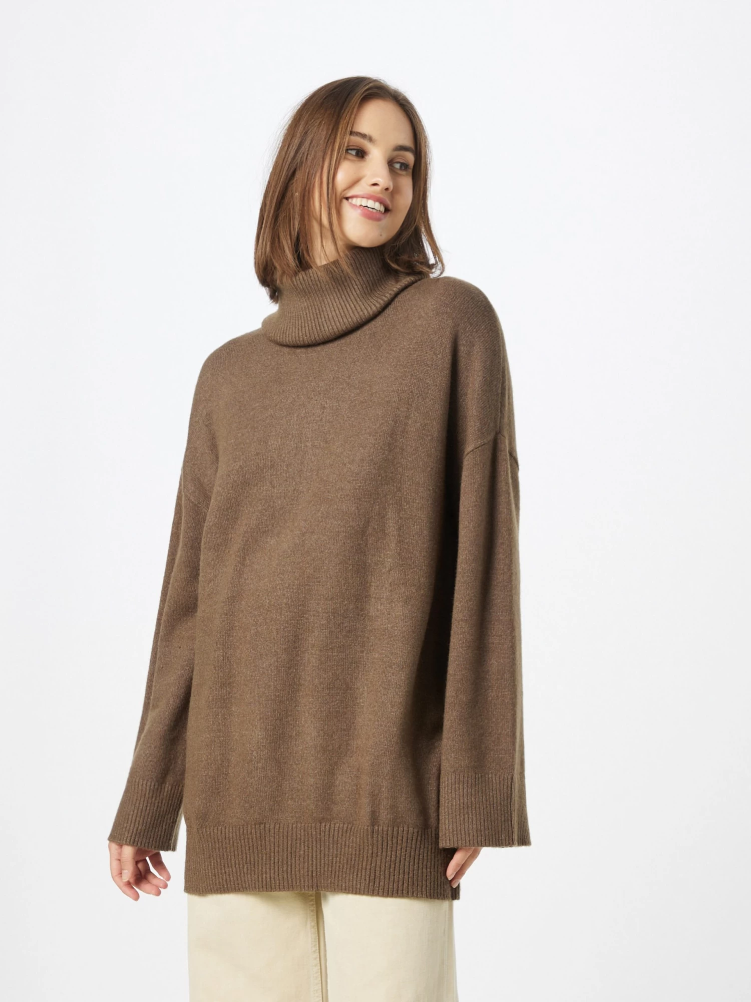 Vila Coltruien Trui Ril Dames Lichtbruin 3 Vila Coltruien Trui Ril Dames Lichtbruin - Afbeelding 3