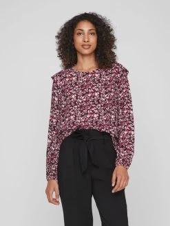 Vila Blouseshirts Blouse Dames Gemengde Kleuren -Vila e0a53503406a757aa560a82e747c80e8