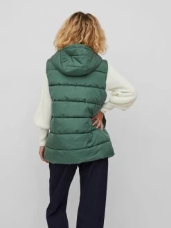 Vila Bodywarmers Bodywarmer Dames Groen -Vila e1bc9bd631f2fad3b2153db22c0f32fc