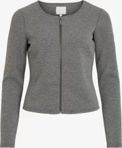 Vila Tussenjassen Tussenjas Naja Dames Grijs Gemêleerd