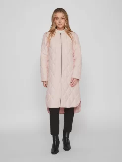 Vila Tussenmantels Tussenmantel Dames Pink -Vila e1ce6387ad412262c61fb4b2d3a6079a scaled