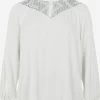 Kanten Blouses Blouse Dames Wit