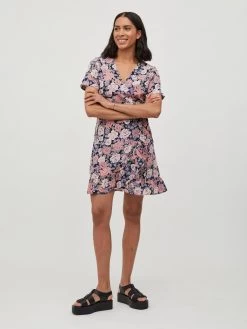 Vila Mini Jurken Jurk KAVA Dames Navy 10 Vila Mini Jurken Jurk KAVA Dames Navy -Vila e310830cd9beef30dc778f3e8268526d