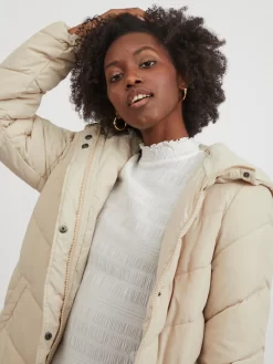 Vila Wintermantels Wintermantel Philipa Dames Crème -Vila e34af33c77f01ce50d924caaf32fab16 scaled