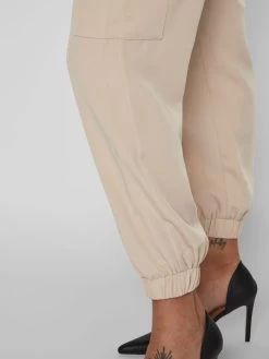 Vila Sweatpants Tapered Cargobroek PETRA Dames Beige -Vila e361b56a8641b7ec92ad2ac5c42274b9