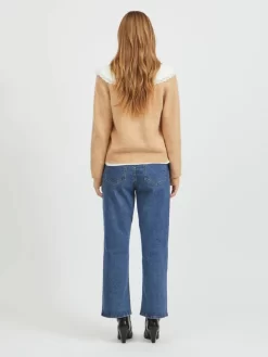 Vila Vesten Gebreid Vest Dames Oranje / Pink -Vila e3cd0fd24eacac25102a523ac12f3b23 scaled