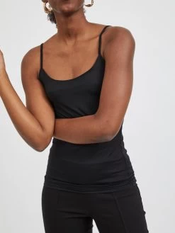 Vila Spaghetti Tops Top Dames Zwart -Vila e3de1e61e6f4b39f7d3e2a4acb8c1b5a