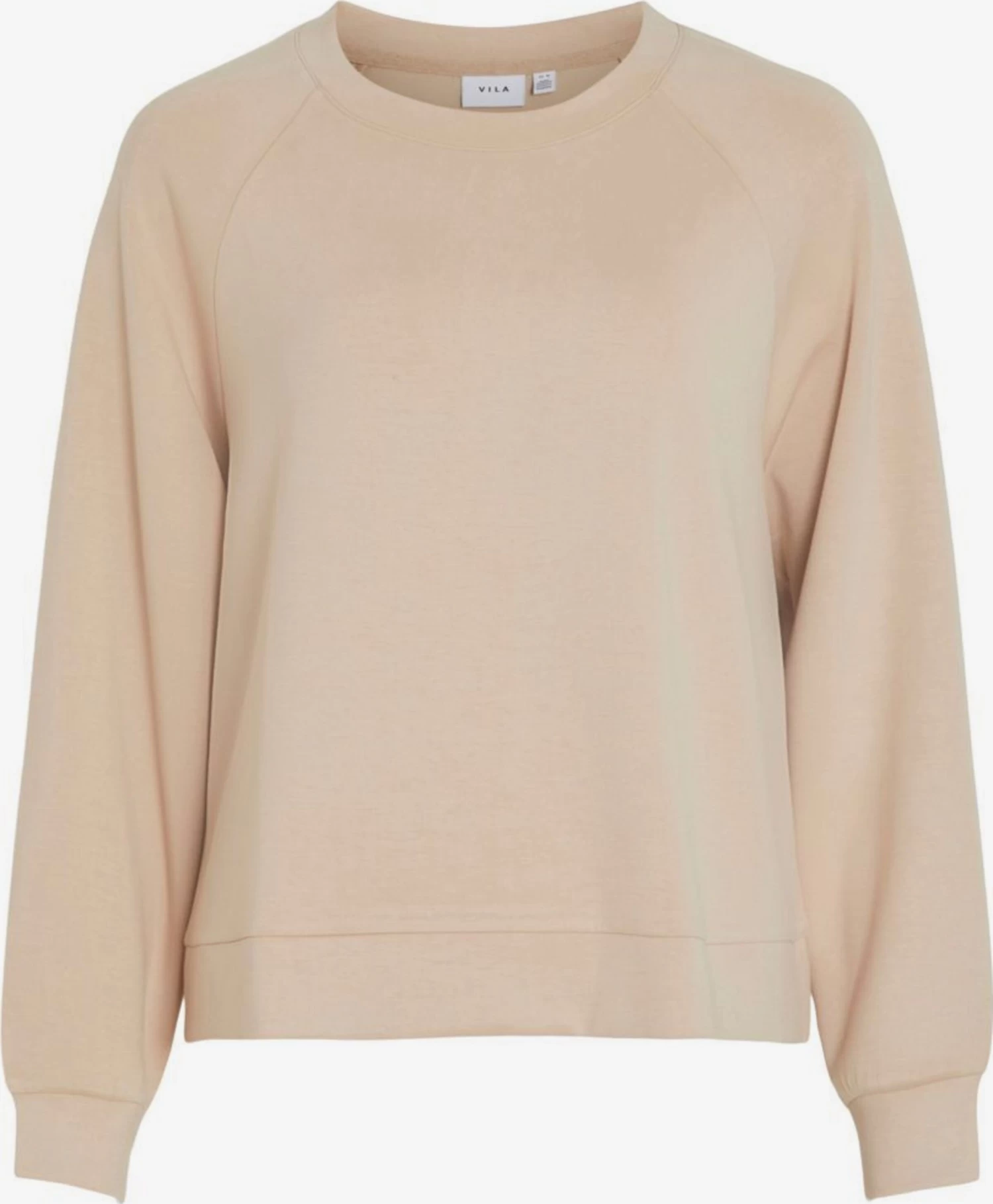 Vila Sweatshirts Sweatshirt Dames Beige 1 Vila Sweatshirts Sweatshirt Dames Beige