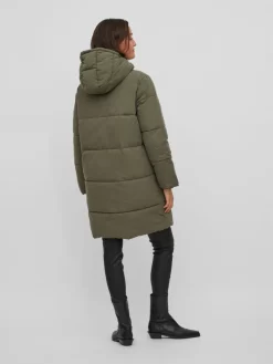 Vila Wintermantels Wintermantel Dames Groen -Vila e4bdd91800edd7e61bc6265089a11e40 scaled