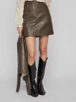 Vila Leren Rokken Rok Dames Bruin 8 Vila Leren Rokken Rok Dames Bruin -Vila e4ce9b93253011dbb3369f7296212f99 scaled