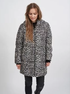 Vila Wintermantels Wintermantel Karla Dames Beige -Vila e527906538bb10715a43249a5d68d451