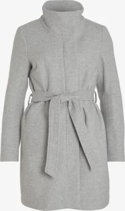 Vila Tussenmantels Tussenmantel Dames Lichtgrijs