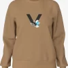 Vila Sweatshirts Sweatshirt Smurfy Dames Pueblo
