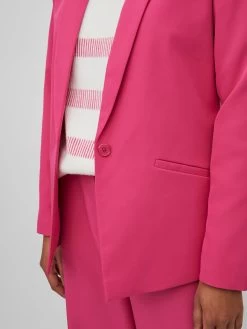 Vila Klassieke Blazers Blazers Kamma Dames Fuchsia -Vila e5eff0af8e9cea20fe06b115505067c6